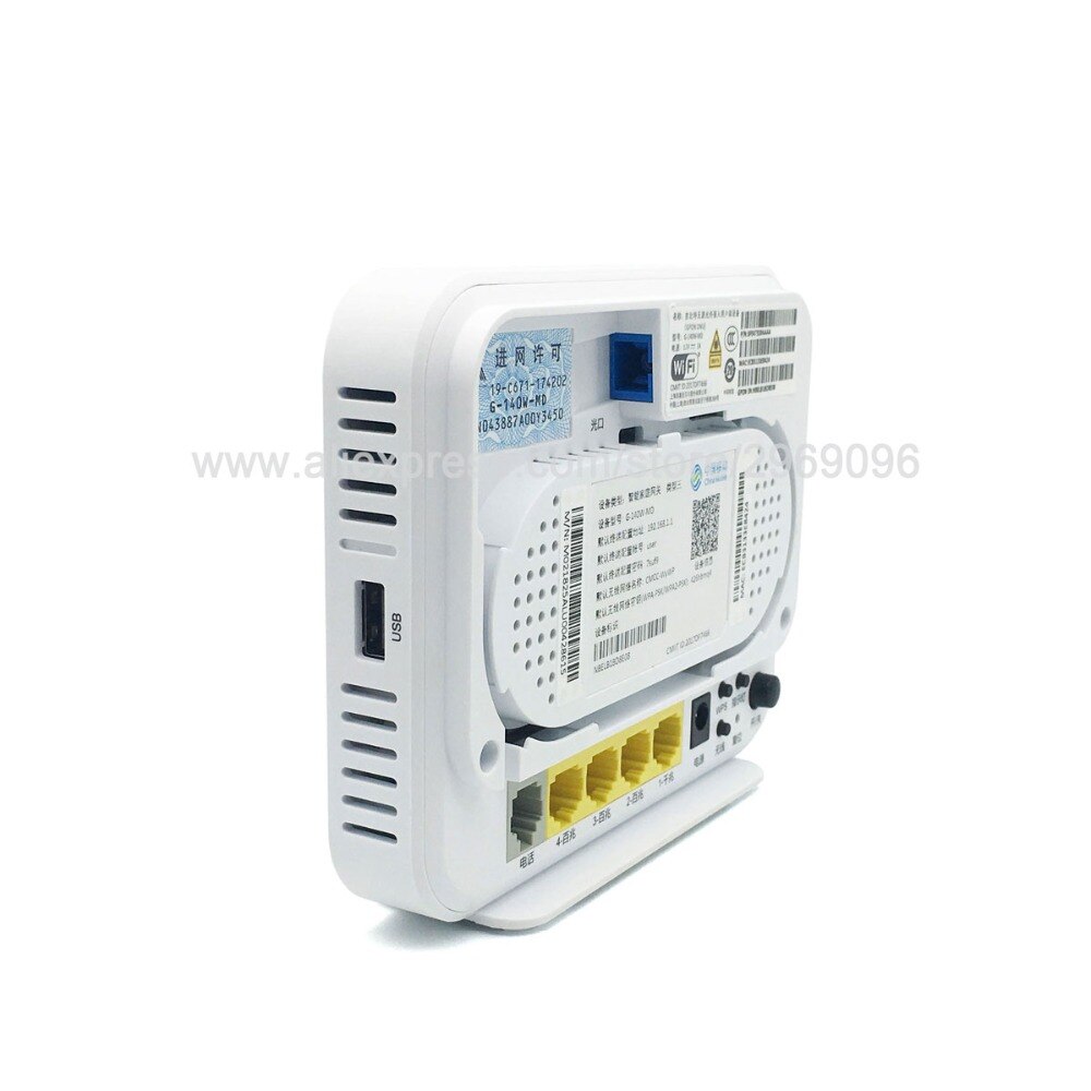 G-140W-MD GPON ONU ONT HGU Router Mode 1GE+3FE+1Tel+Wifi+USB Same Function as HG8546M HG8346M HG8245H GPON ONU