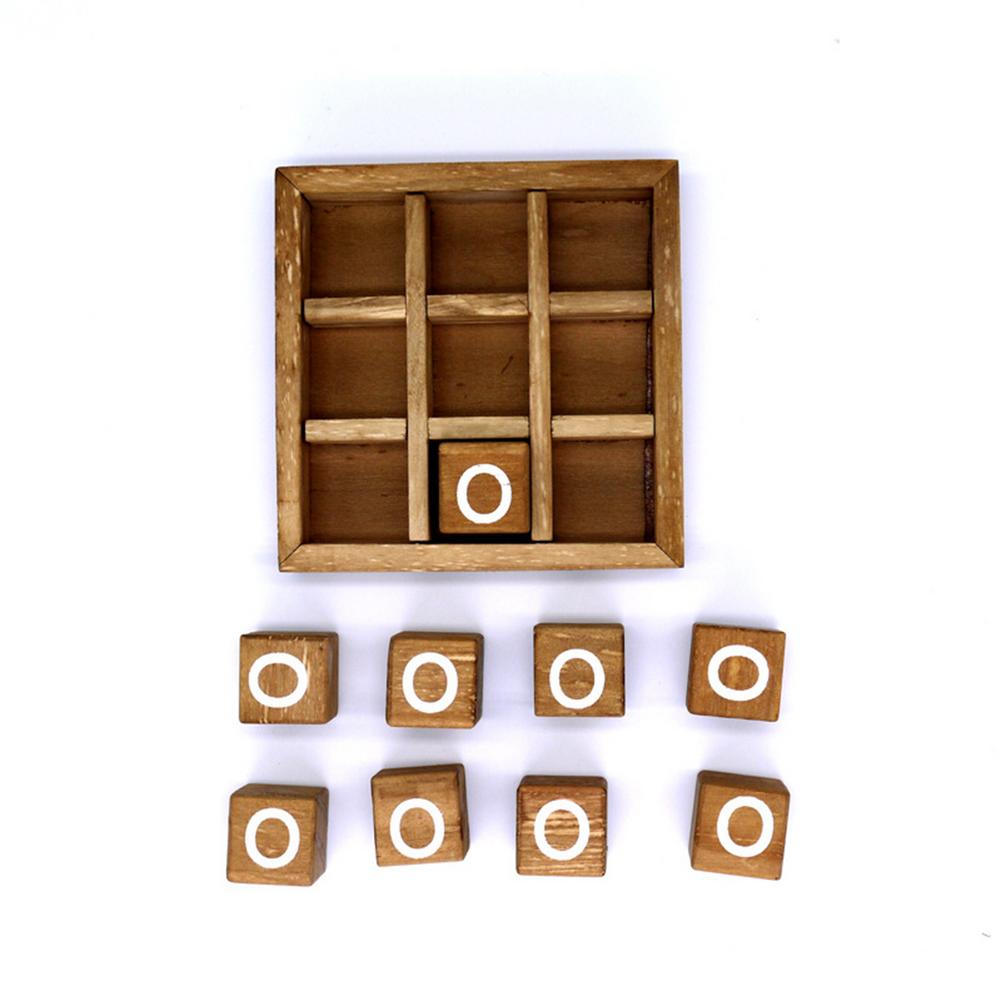Xo Hout Board Game Toy Leisure Ouder-kind Interactie Game Board Schaken Ontwikkelen Intelligente Puzzel Spel Educatief Speelgoed