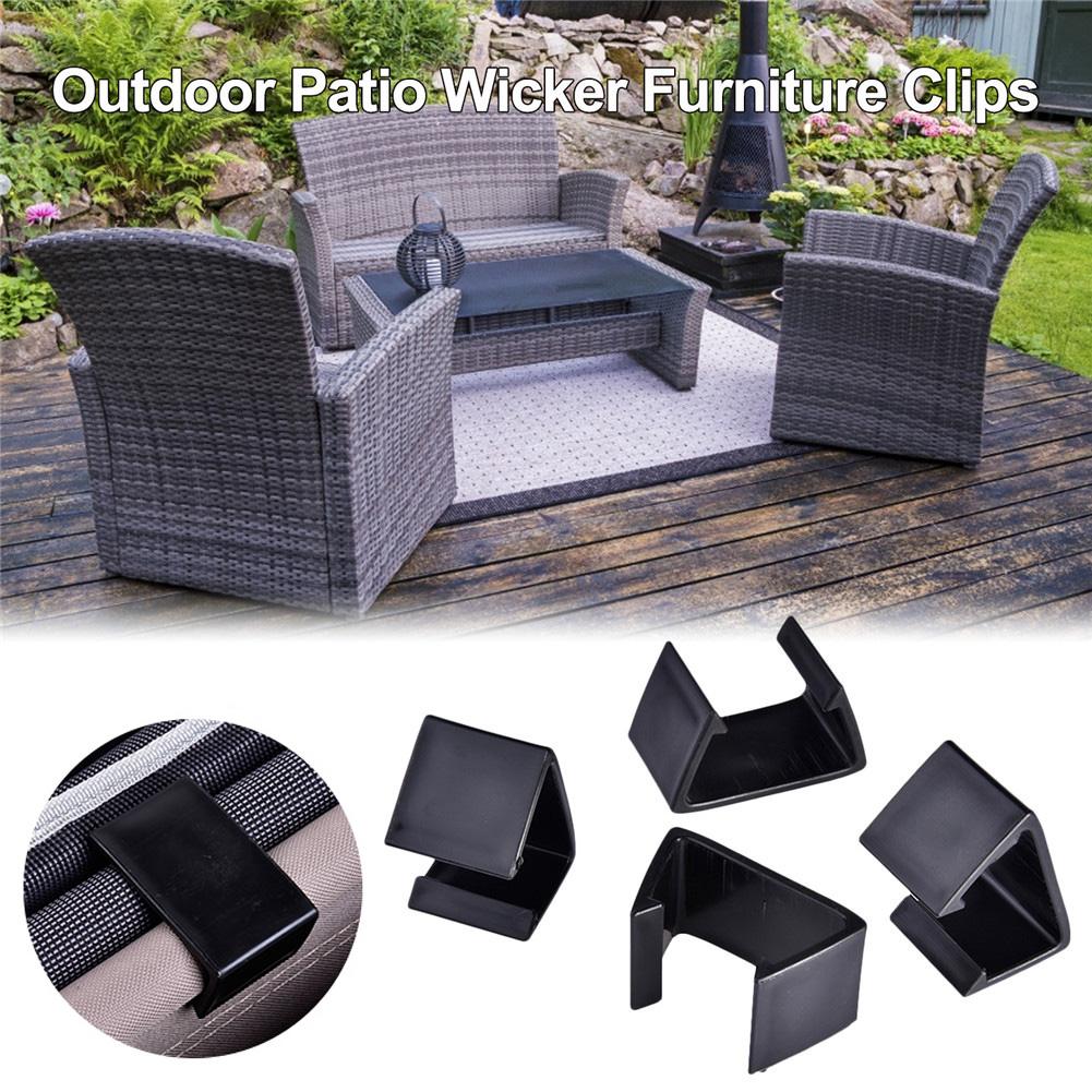 20 Stks/set Patio Rieten Tuinmeubilair Sectionele Sofa Uitlijning Stoel Fasteners Clips Klemmen Connectoren