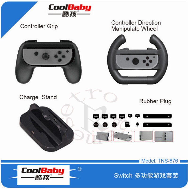 Game Kit Controller Handvat Grips Stuurwiel Oplade... – Grandado