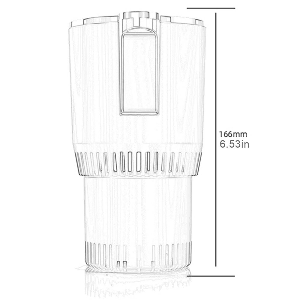 Intelligent temperature digital display and cold cup and cold small refrigerator Vehicle Home use