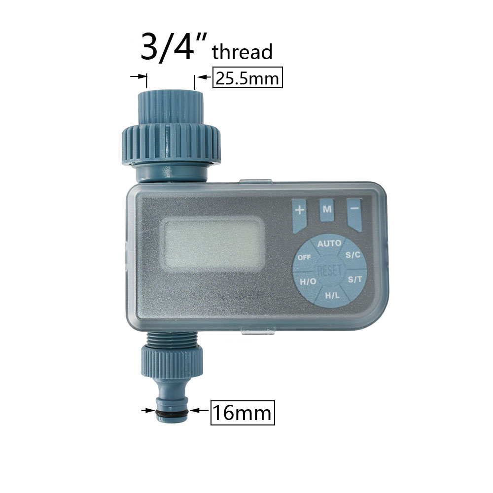 DIY Drip Irrigation System Automatic Watering Kit Irrigation Timer Garden Hose Adjustable Dripper Garden Tool Set: Lavender