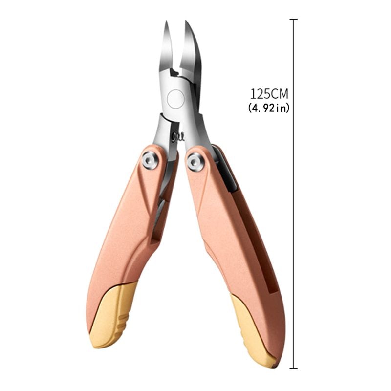 Tånegletrimmer til nedgroede eller tykke tånegle sammenfoldeligt tånegleklippersæt