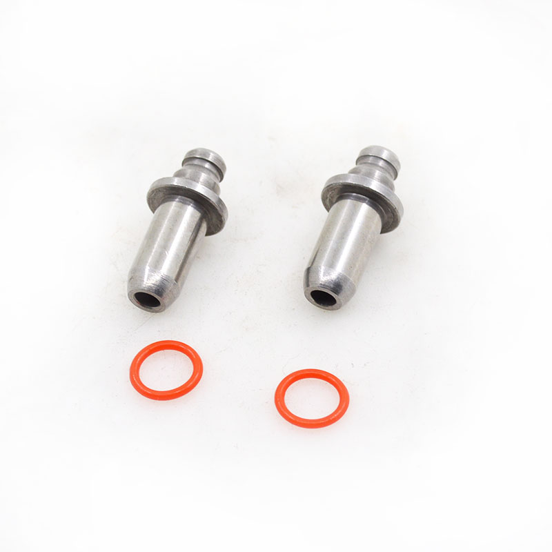 Motorcycle Engine Valve Intake Exhaust Stem Valve Guide Oil Seal for Honda WH100T GCC100 SCR100 SPACY100: Dark grey