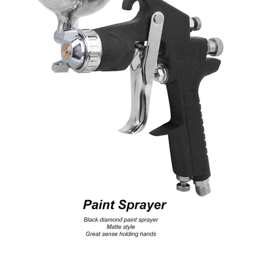 Highly efficient corrosion-resistant robust and durable compressed air tool paint sprayer for spraying latex paints