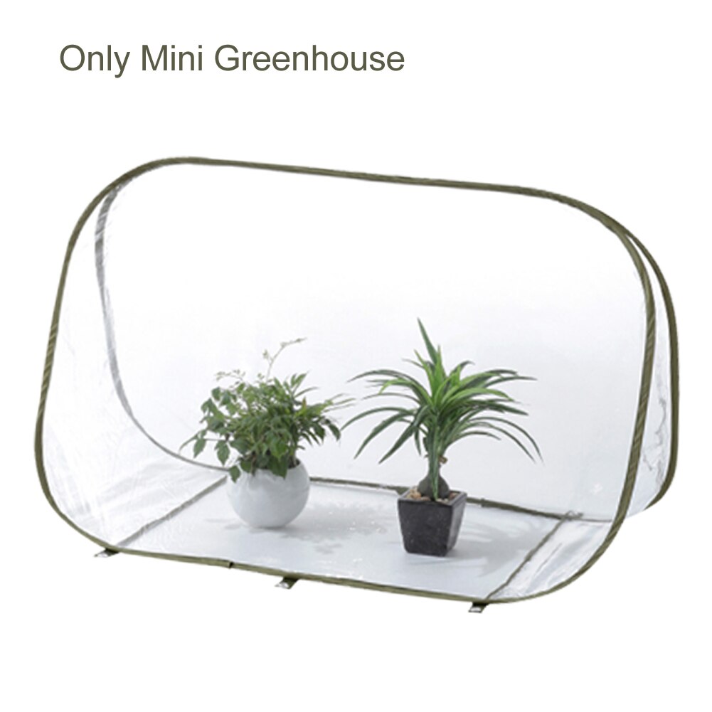 Triangular Cover Indoor Outdoor Flower Shelter Foldable Portable Backyard Mini Greenhouse Easy Install Accessories Insulated