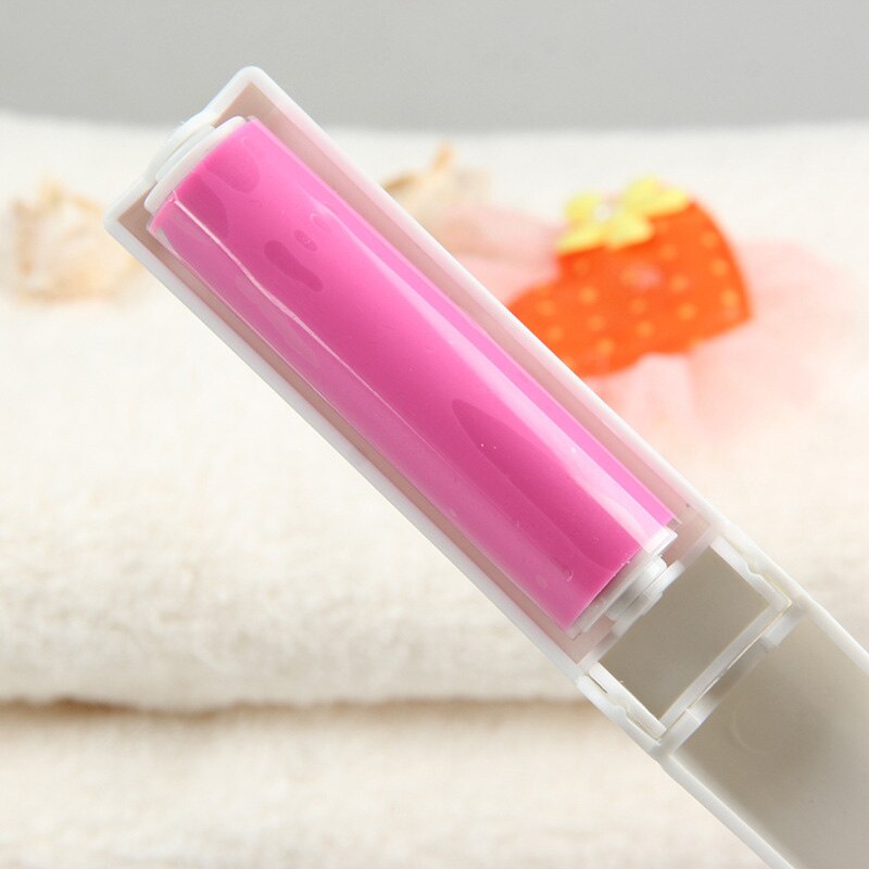 1 Pcs Sticky Hair Remover Brush Carpet Bed Sheet Dust Removal Brush Lint Rollers Washable Clothing Dust Brush With Cover