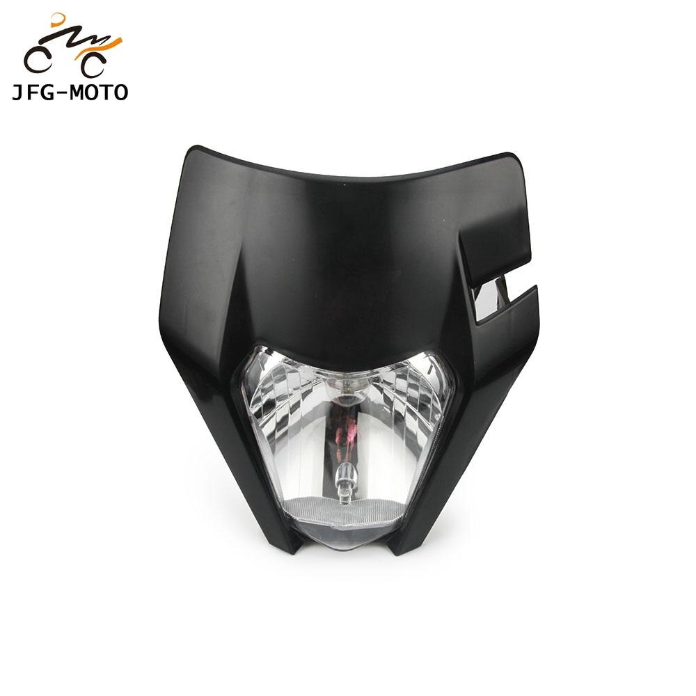 Motorcykel  h4 universal strålkastare strålkastare strålkastarlampa för ktm sx sxf exc excf xc xcf xcw xcfw 125 150 250 350 450 525 530