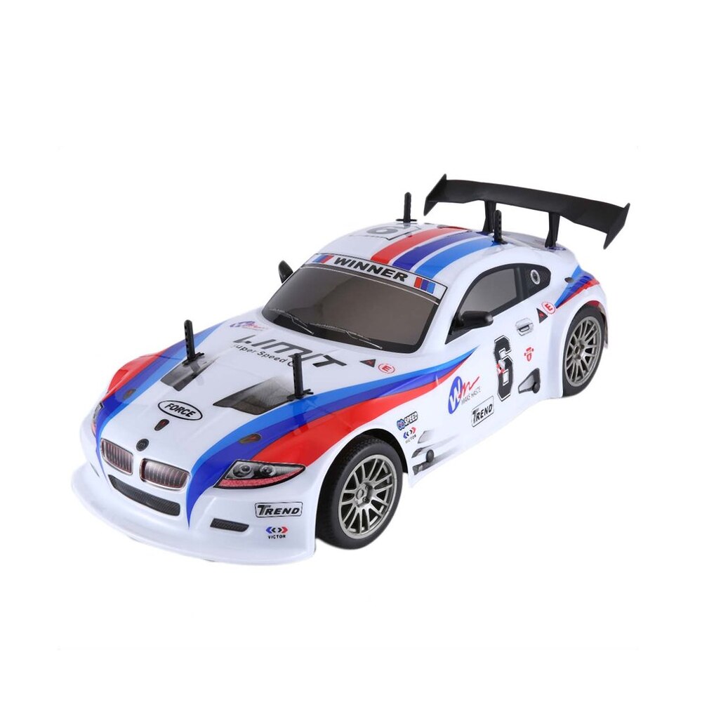 1pc J601-1 1/10 1400mAh 2.4G Racing Car 1:10 RC Model Car 25KM/h Flat Sports Drift Vehicle Toys 2 Batteries EU Plug For Children