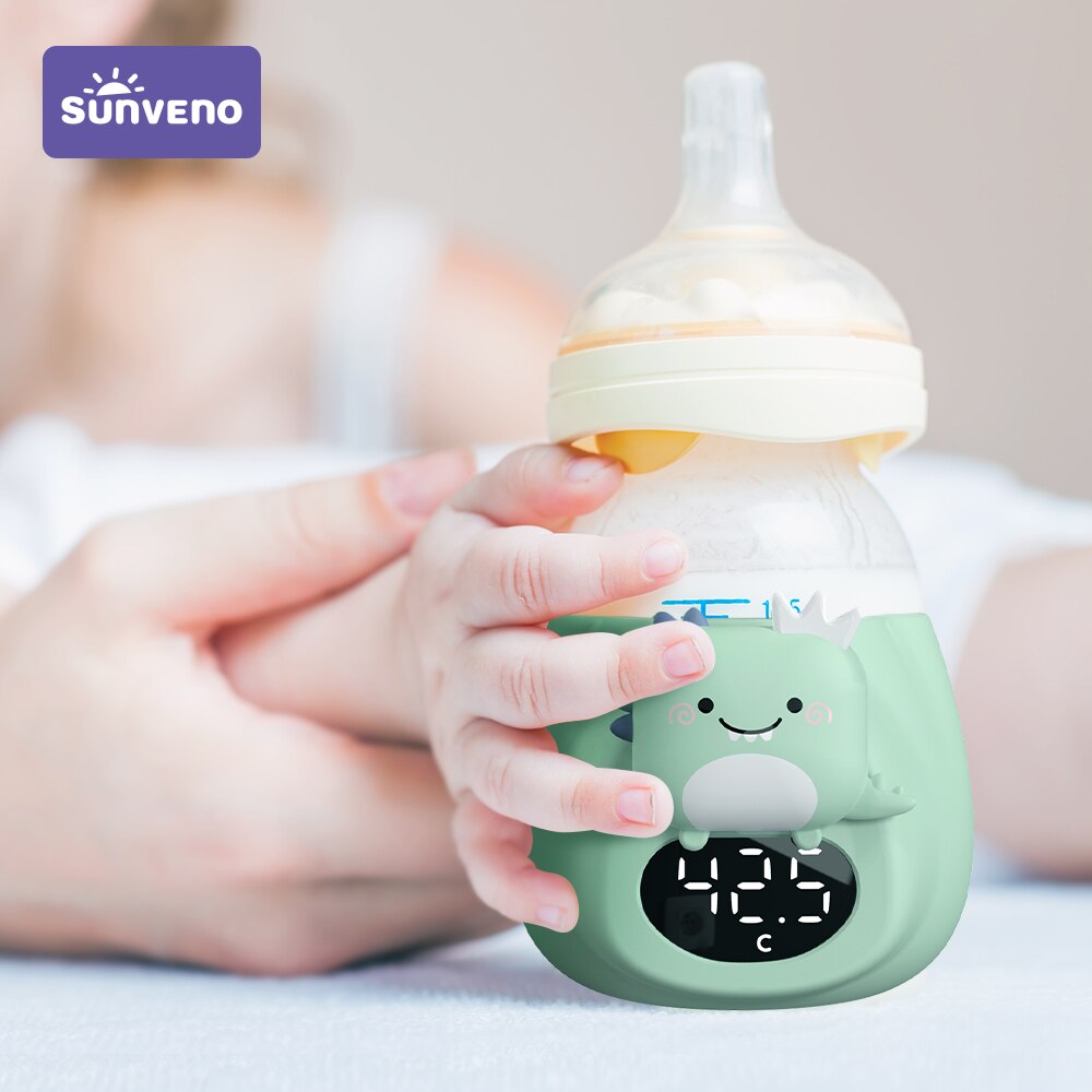 Milk bottle thermometer Automatic temperature monitor Measuring Breast Formula Milk Temperature Thermometer Infrared Measurement