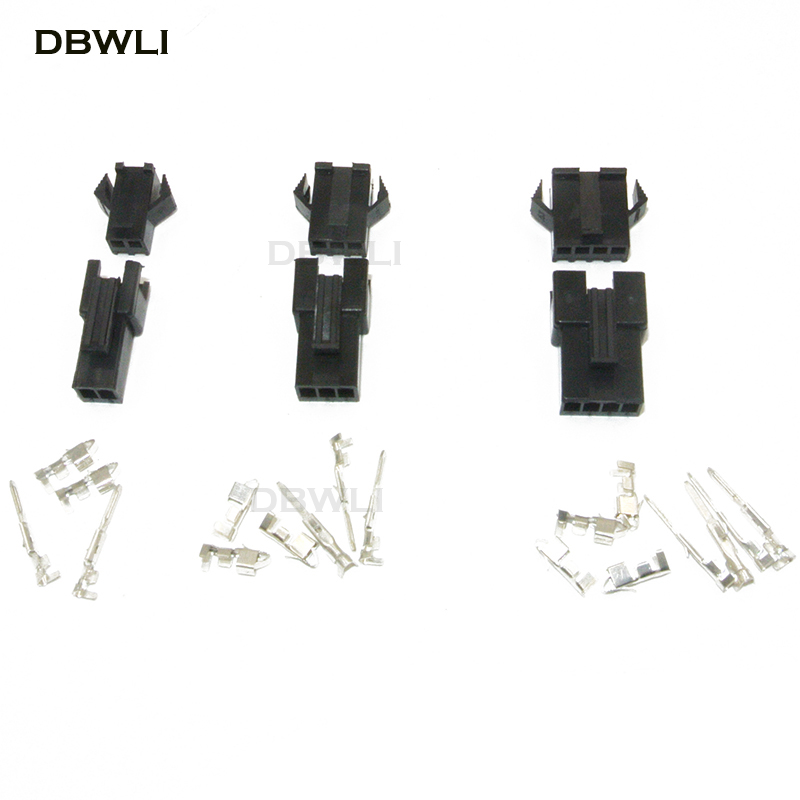 SM2.54 Kits 480pcs 20 sets Kit in box 2p 3p 4p 2.54mm Pitch Female and Male Header Connectors Adaptor