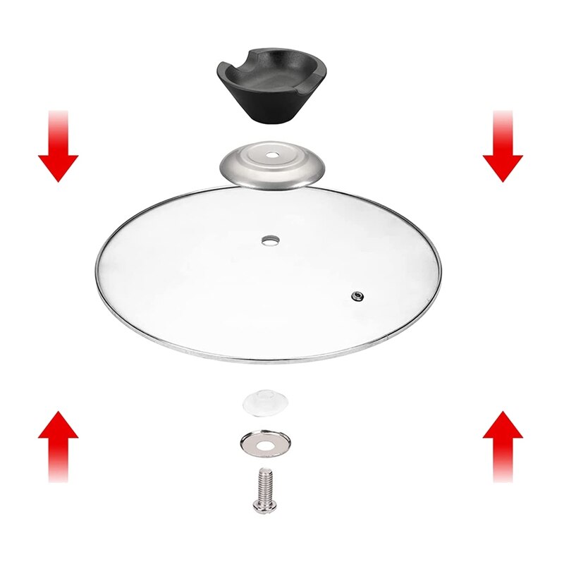 4 Sets Pot Deksel Knop Universele Keuken Kookgerei Deksel Pan Deksel Holding Handvat Vervanging Knop Voor Keuken Benodigdheden