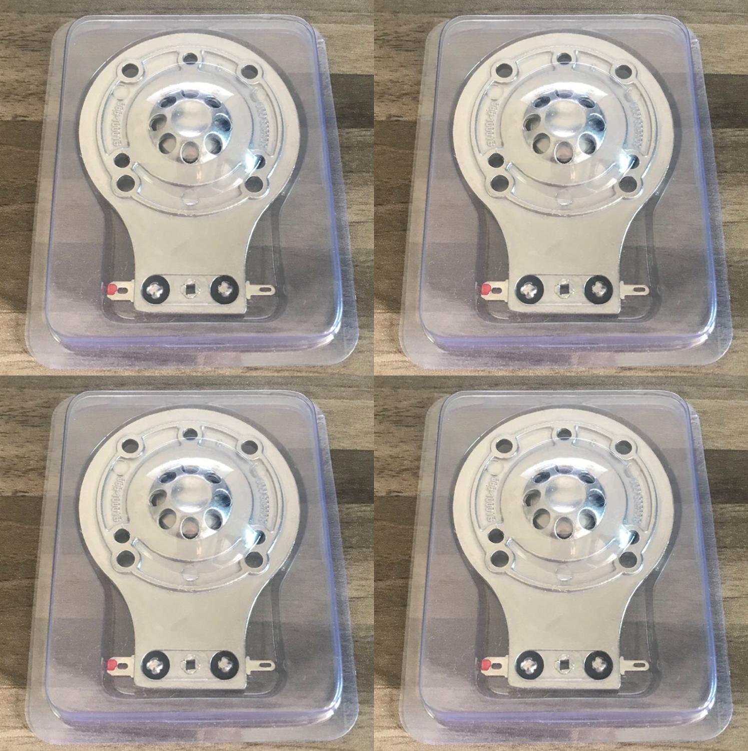 Repuesto de diafragma de Metal para JBL 2412H, 2412H-1, JRX y SF, 4 unids/lote, 2412