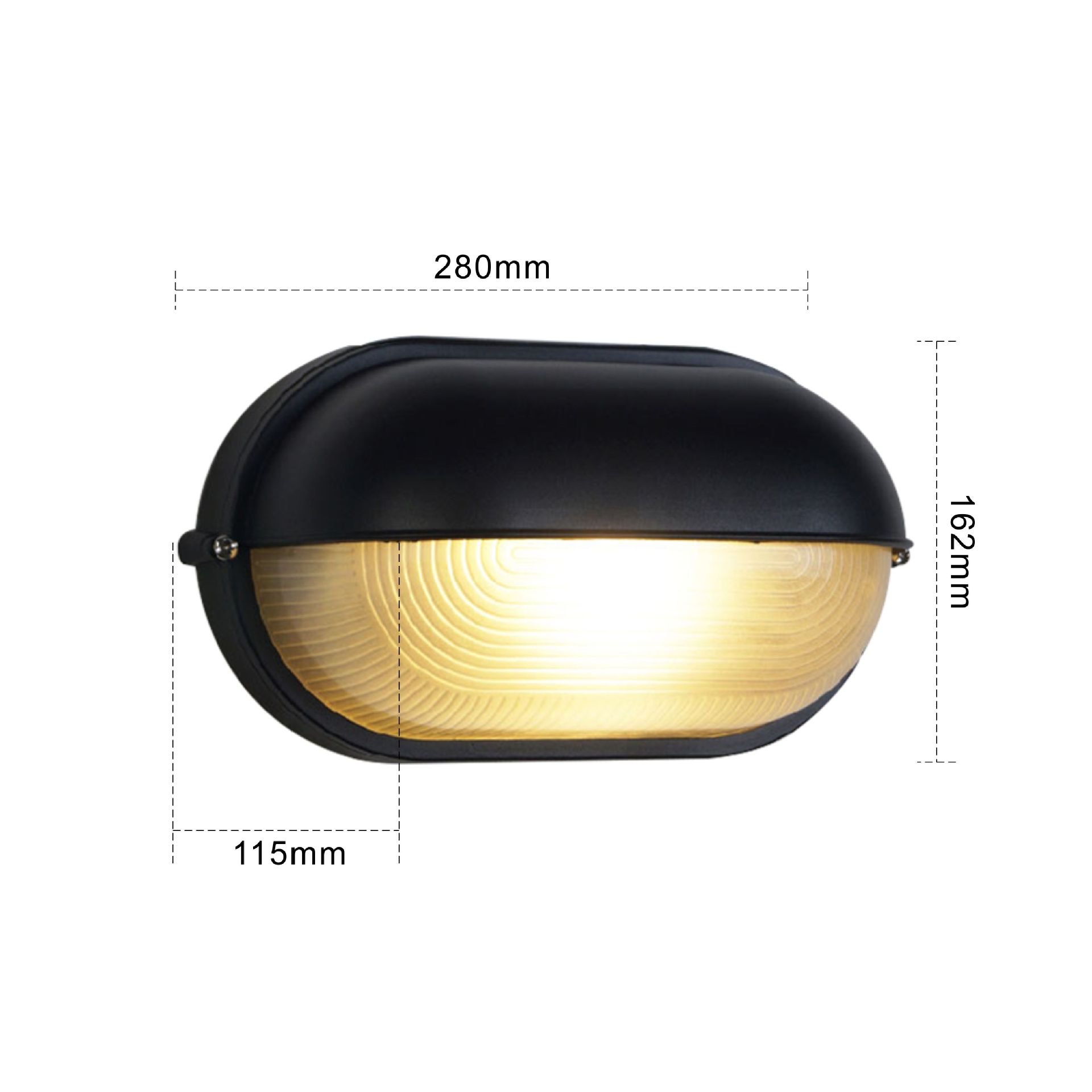 Industriële buiten wandlamp grijs IP44 - Sutton down Klassiek / Antiek