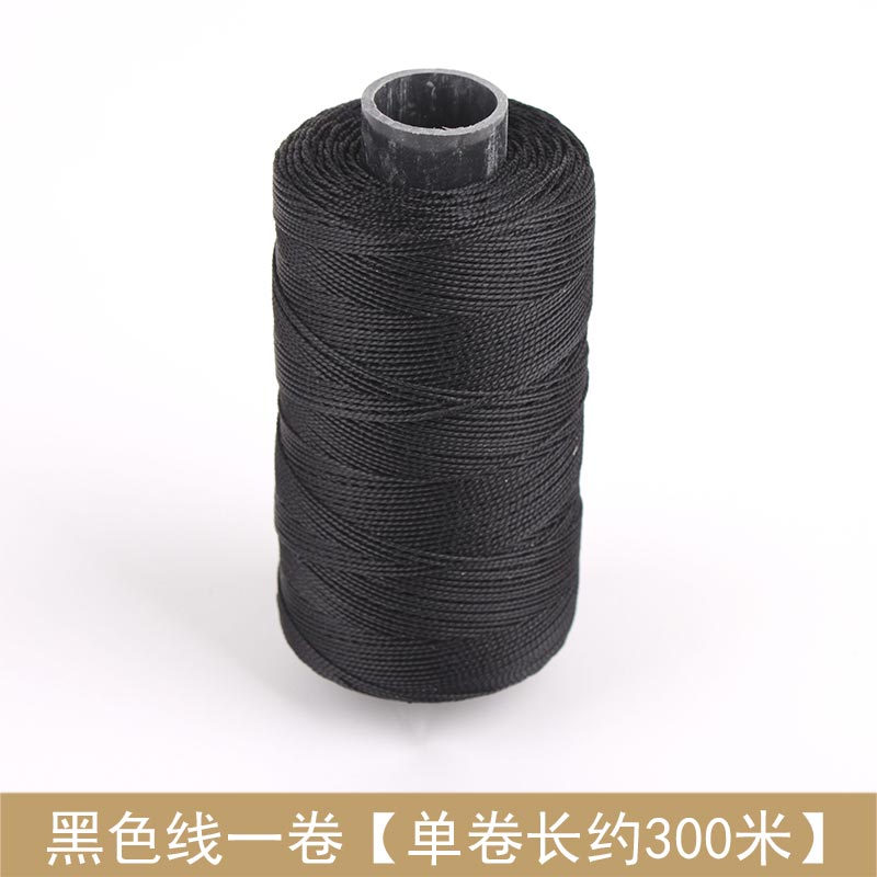 Punzón, herramienta para zapatos, suelas de zapatos, traje de ganchillo, costura, línea de aguja, línea de cera, línea de neumáticos: black