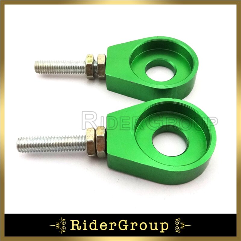 Chain Adjuster 12mm Tensioner Alex Block For Pit Dirt Motor Bike SSR Lifan YX Stomp BSE DHG TTR Motorcycle