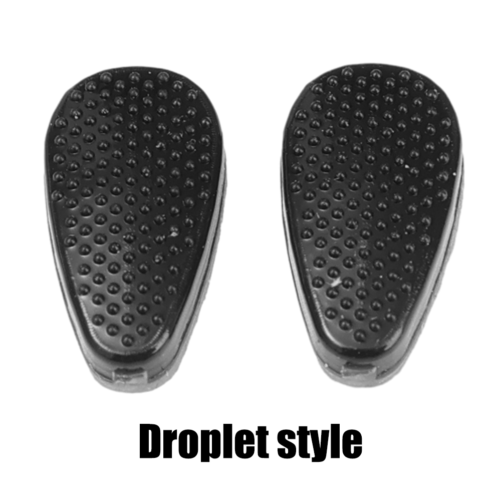Gafas antideslizantes, soportes nasales, gafas invisibles de silicona, almohadillas para la nariz con cojín de aire, soporte para la nariz autoadhesivo suave transparente: Blanco
