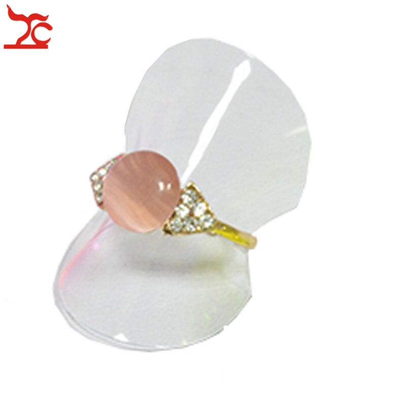 25 stk / mye plastring displayholder ark 3.8cm dia svart klare ringøreringer ørestikker arrangør oppbevaringsholder stativ
