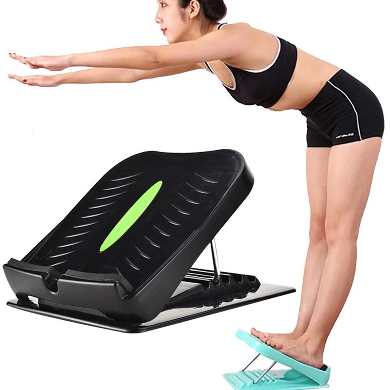 estirador de pie tablero inclinado ergonómico reposapiés tablas de inclinación ajustables estiramiento de pantorrilla antideslizante estiramiento de tobillo