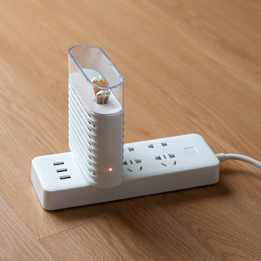 Mini Air Dehumidifier Portable Rechargeable Reuse Air Dryer Moisture Absorber For Office Home Use 150ml 100-240V