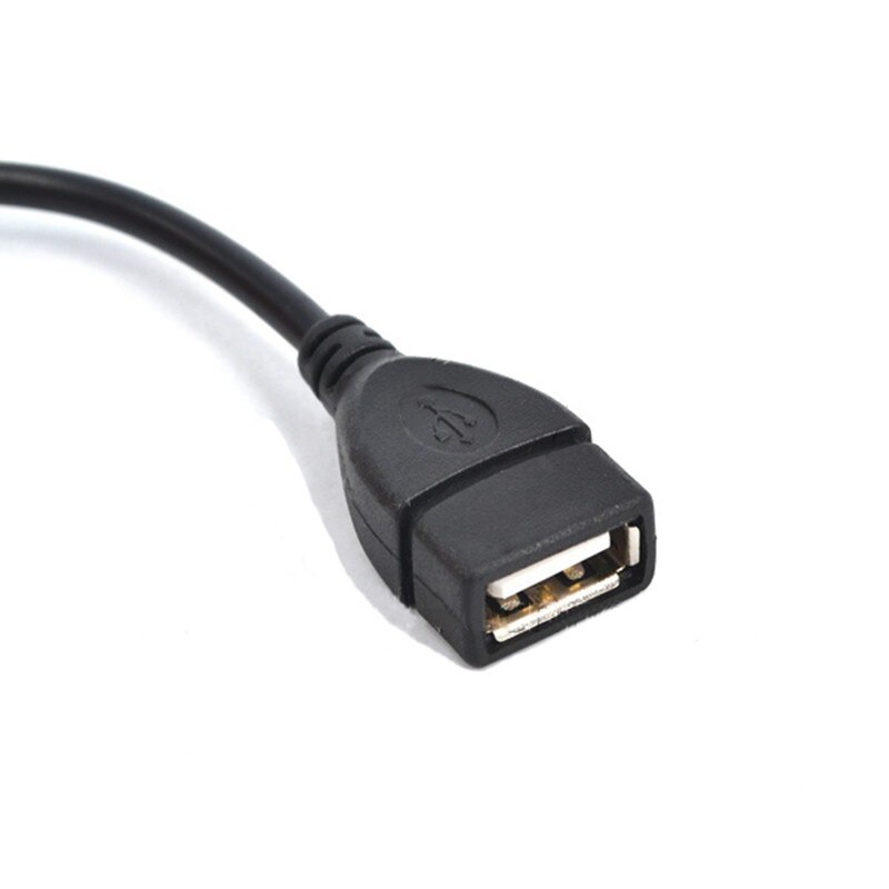 Universal 5 pin han micro usb 2.0 to hun host otg konverter adapter kabel til samsung galaxy  s3 i9300 note til htc