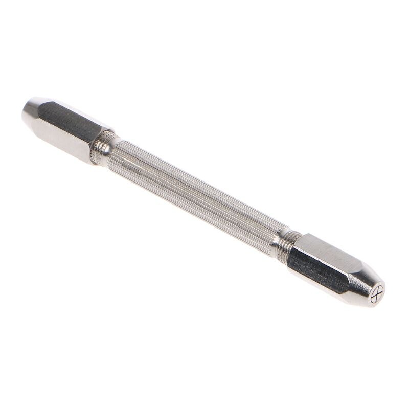 Precision Double Ended Swivel Head Pin + 10pcs Micro HSS Twist Drill Bits For Jewelry Watch Hobby Woodworking Sculpture Hand To