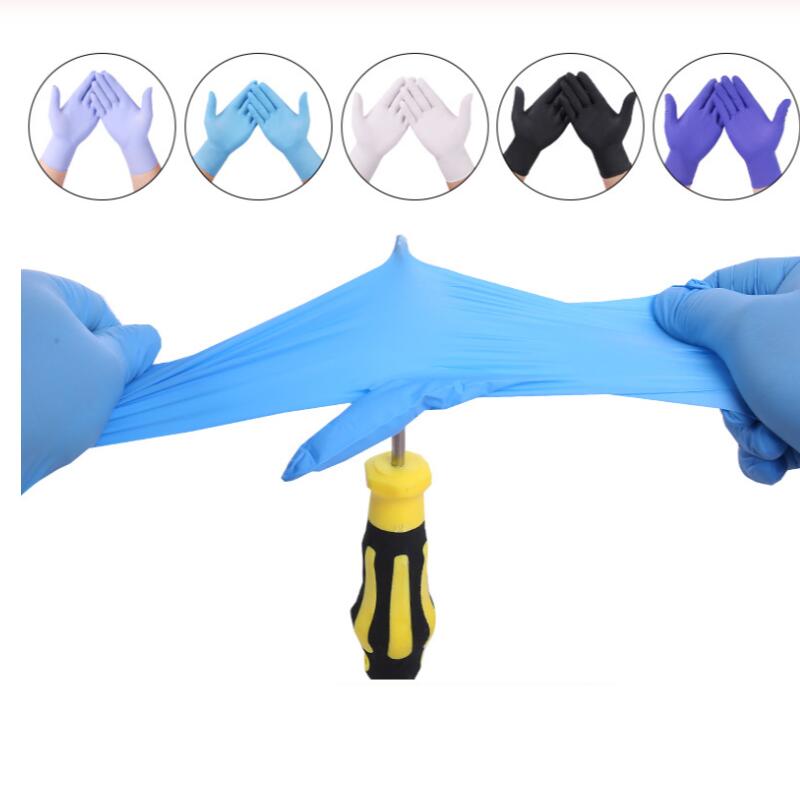 Disposable Silicone Gloves Rubber Gloves Household Latex Gloves Disposable Food Gloves Left and Right Universal Cleaning