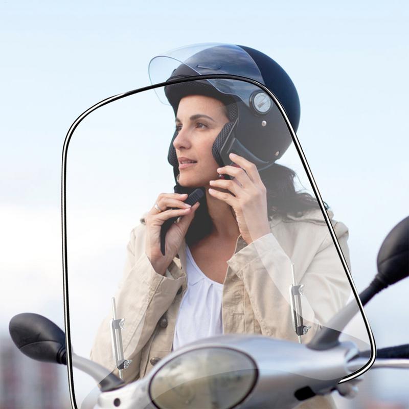 Universal Motorcycle Windshield Large Windscreen Compatible With Motorcycles Motorcycle Accessories