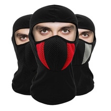 Outdoor Polyester Balaclava-Ski Full Face Dust Mask Winter Thicken Outdoor Face Mask Windproof Warmer Hood