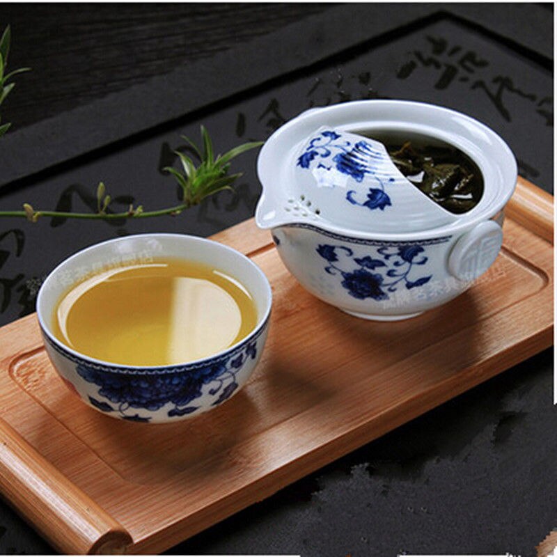 Service à thé inclus | 1 théière, 1 tasse, Gaiwan élégante de , théière belle et facile, bouilloire théière