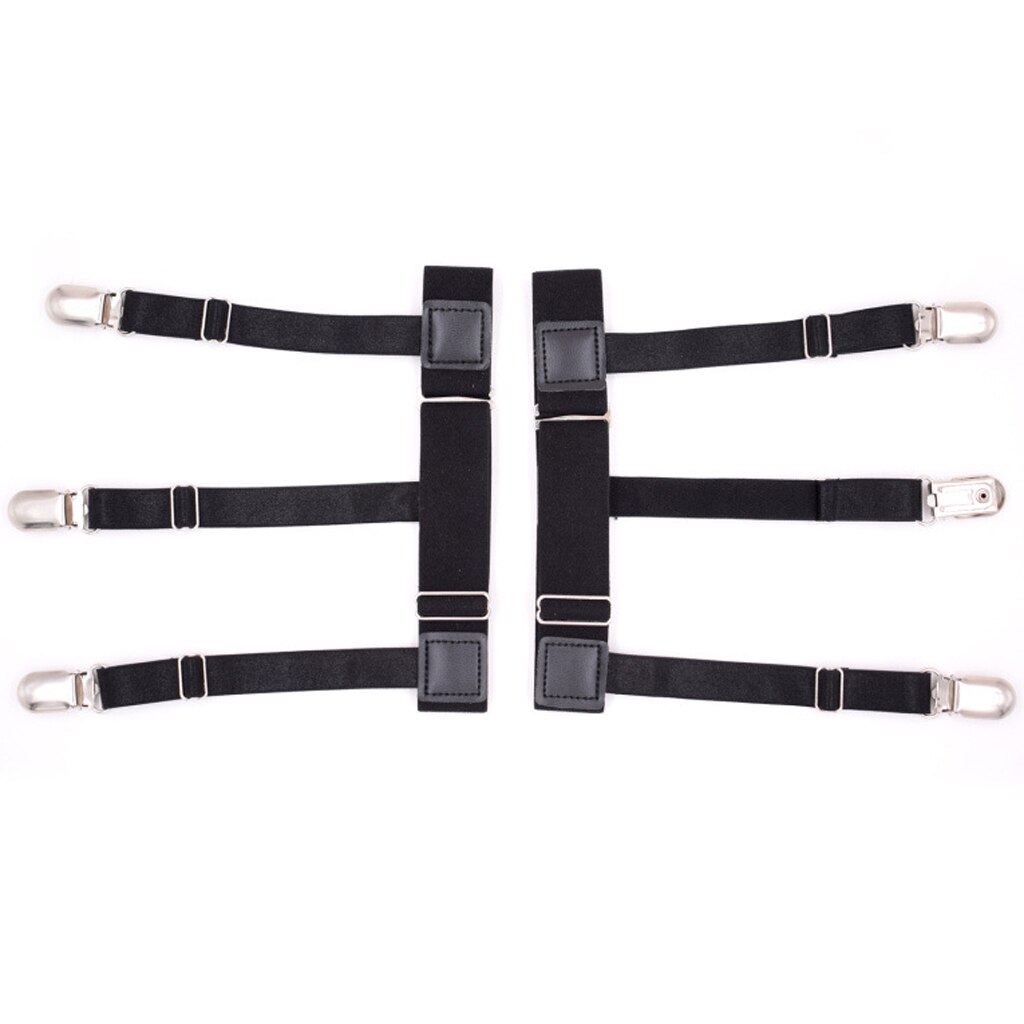 Mens Shirt Stays Garters Suspenders Braces For Shirts Gentleman Leg Elastic Men Shirt Suspenders Garter Holder Business: 6EE400208