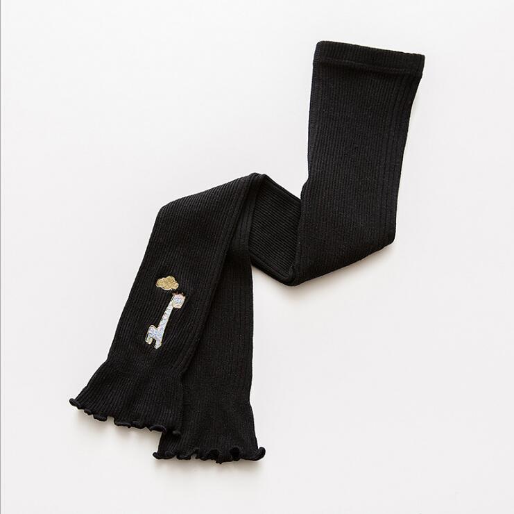 Mallas bordadas de algodón para niños y niñas, pantalones de color caramelo, 6 estilos, novedad de primavera: 1 / 3 to 5 year