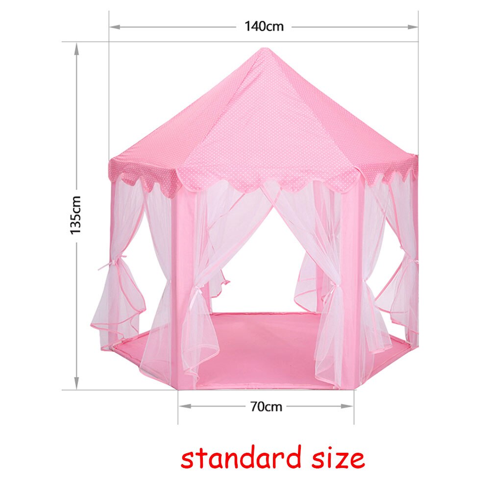 Portatile Princess Castle Gioca Tenda Attività Fata House Fun Playhouse Tenda Della Spiaggia Bambino che gioca Giocattolo Regalo Per I Bambini: WJ3003A