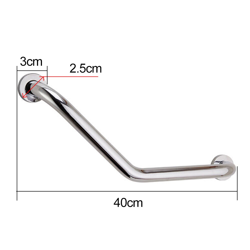 Bathroom Stainless Steel Handrails The Elderly Anti-skid Armrest Bathroom Tub Toilet Handrail Grab Bar Shower Safety Handle