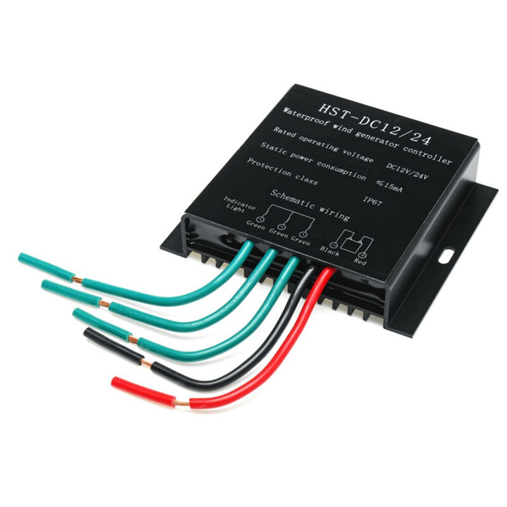 Contrôleur de régulateur pour éolienne, 12V/24V DC,