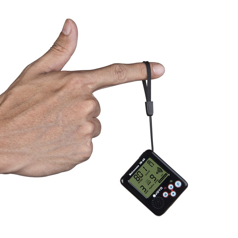 JOYO – Mini métronome numérique LCD à Clip JM-60, petite taille, voix réelle, son fort, accessoires pour guitare, Piano