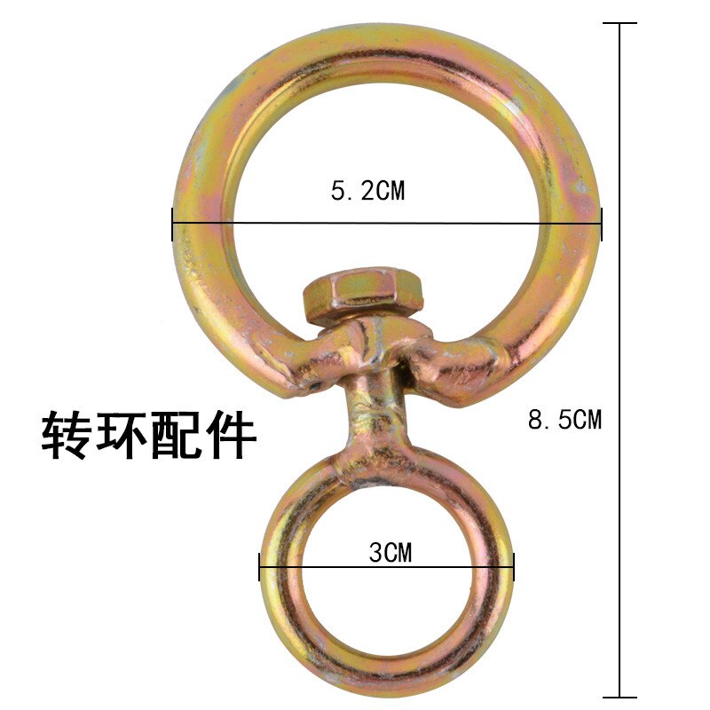 1PCS Meat Cow Nose Traction Cow Nose Ring Cattle Tying Nose Ring farm: Pink