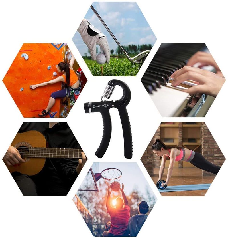 Nowy rezystor regulowany antypoślizgowa kulka robić ściskania mocne uchwyty wzmacniacz robić ćwiczeń dla muzyków sportowców