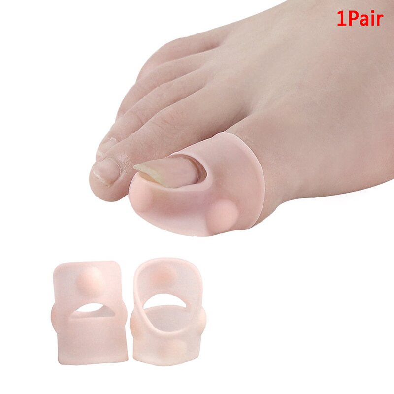 1 paar hallux valgus teenspreiders voetverzorgingstool silone stof hallux valgus correctie