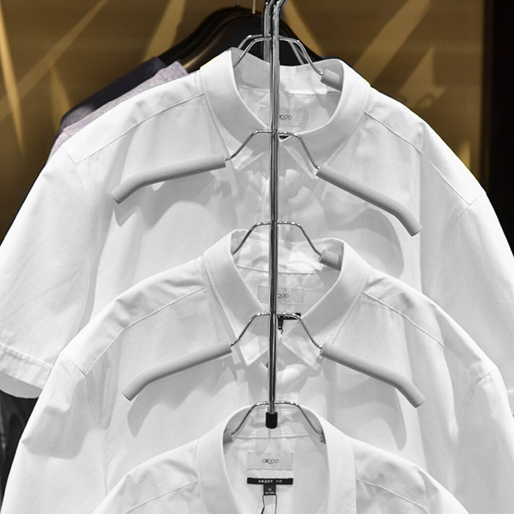 Multilayer Hanger Stainless Steel Clothing Storage Racks Home Clothing Storage Holder Racks Wardrobe Laundry Drying Rack