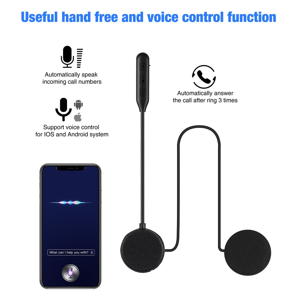 Cuffie Bluetooth, Auricolari Bluetooth 5.3 Con 4 Microfono, nero