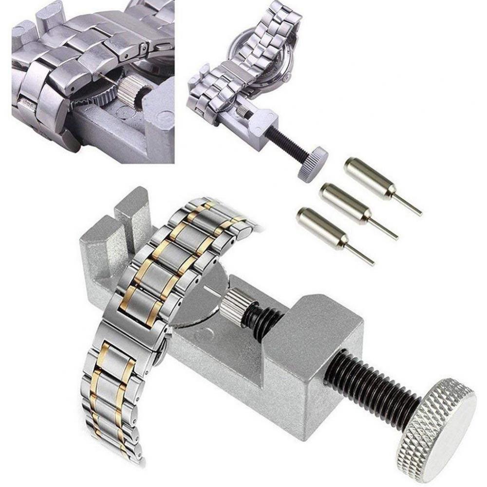 9 -teiliges set aus metall, verstellbare armbandglieder entfernen, reparaturwerkzeug für armbänder, einfach zu verwenden für uhrmacher, armbandwechsel
