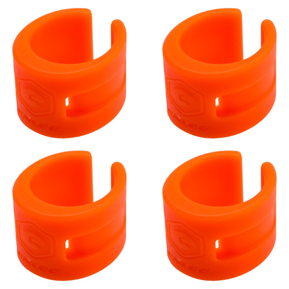 4 Stuks Fiets Chainstay Guards Fiets Frame Protector Chainstay Protector Fietsketting Stay Guards Voor Fietsen: Oranje