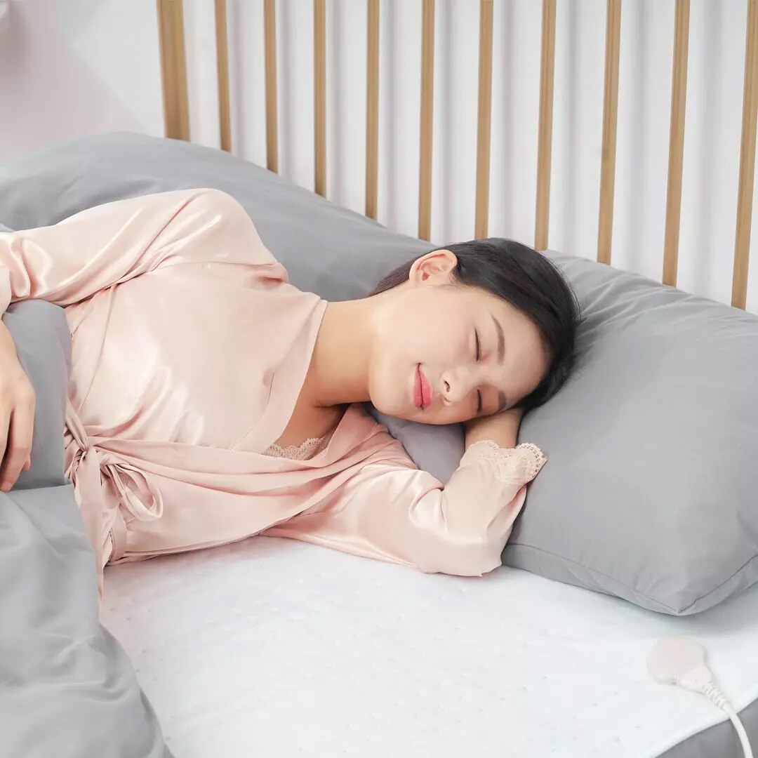 Xiaomi Xiaoda-manta eléctrica de 220V, colcha cálida de baja radiación, elimina ácaros, 3 engranajes, Control de temperatura, mantiene el calor en invierno