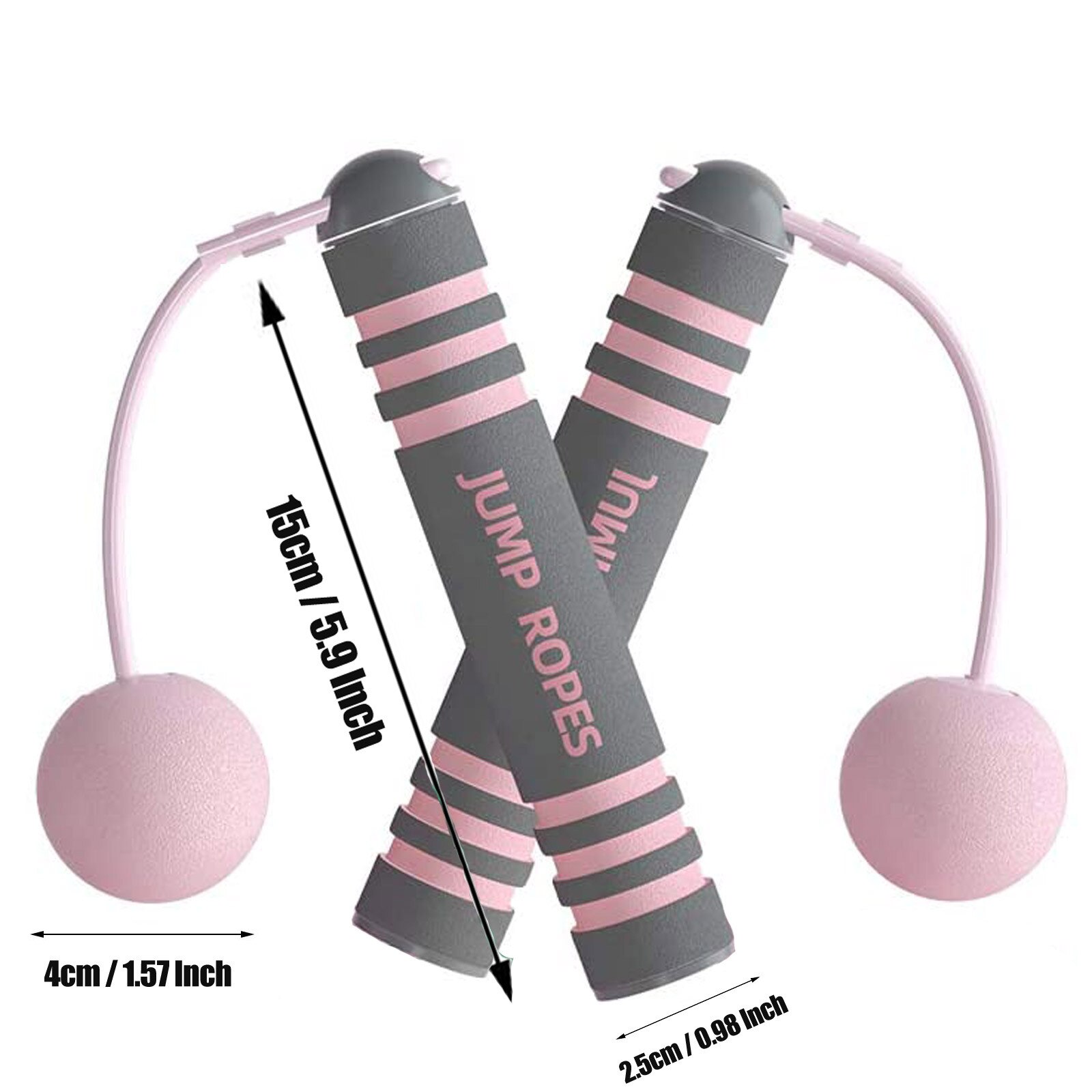 Cordless Skipping For Fitness No Tangles Speed Cordless Skipping Unisex Portable Ffitness Equipment Skip Rope