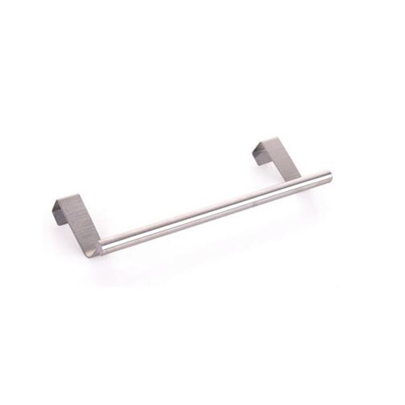 1Pcs Towel Rack Wall-mounted Hanger Rod Hanger Waterproof Kitchen Cabinet Cabinet Hanger Bathroom Storage Rack: 01