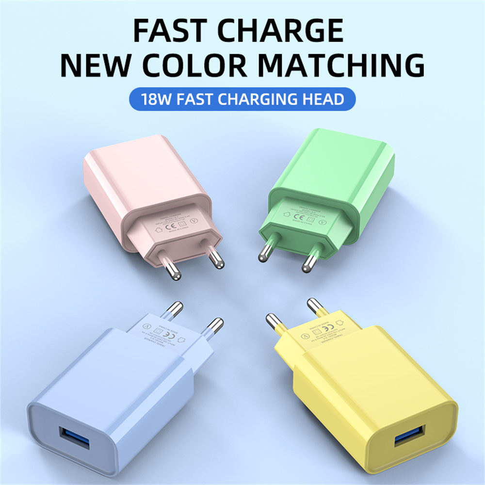 10W USB Charger 5V 2A Fast Charge Mobile Phone Charger Adapter For iPhone Samsung Xiaomi Huawei Portable EU/US Plug Wall Charger