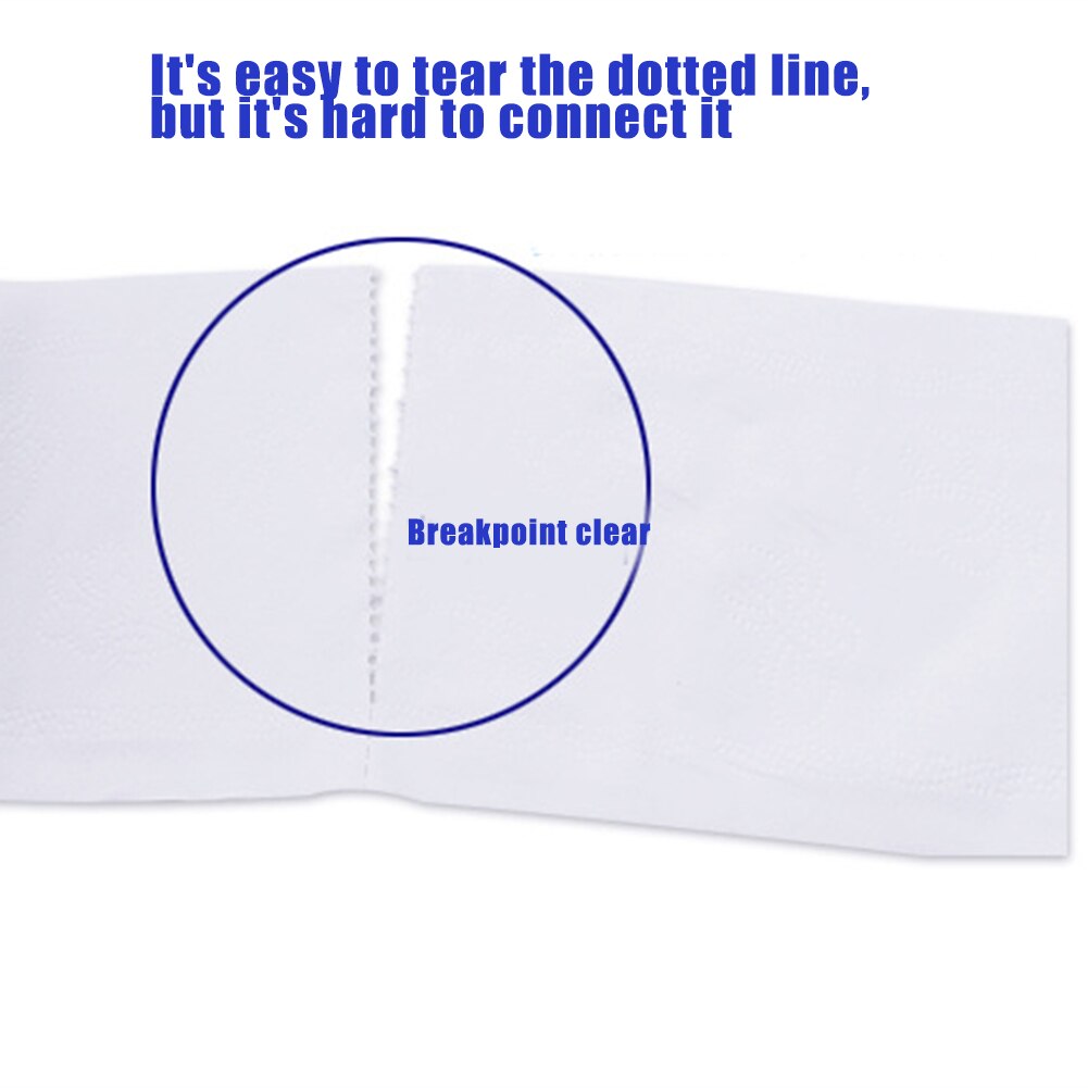 1 Roll 4-ply Paper Tissue Toilet Roll Paper Public Hotel Commercial Use S55