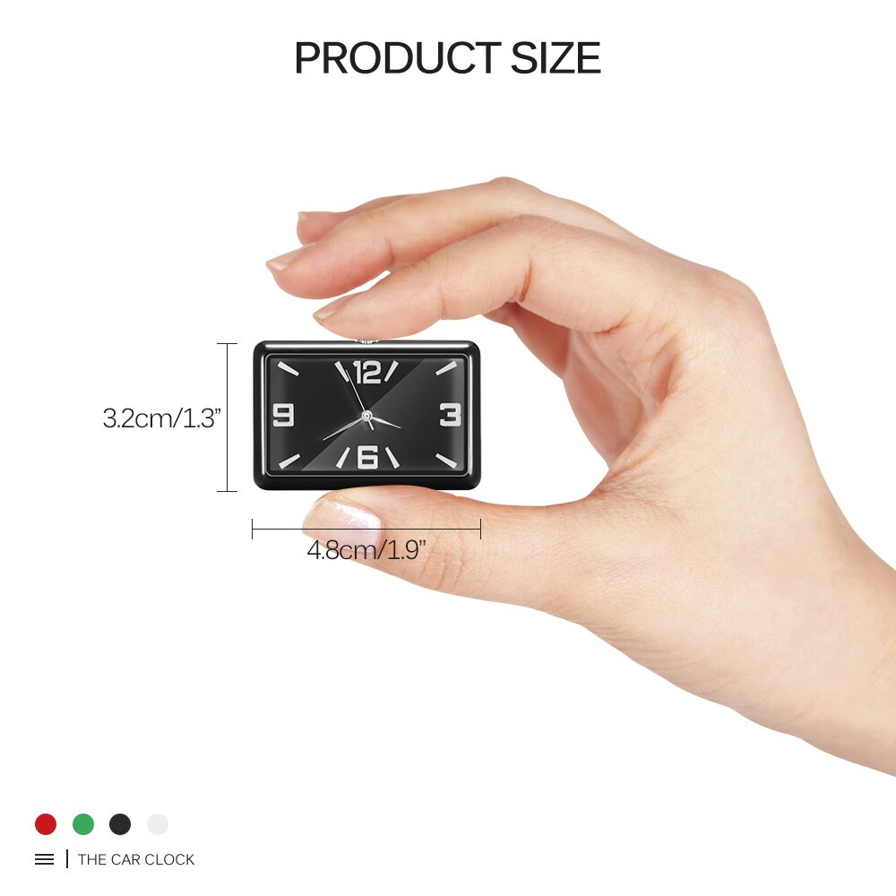 Auto Mode Horloge Automobiel Quartz Klok Horloge Auto Decoratie Ornamenten Voertuig