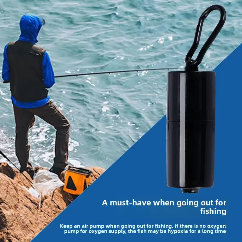 Mini-Belüfter, tragbares Aquarium-Zubehör, Aquarium-Sauerstoff-Luftpumpe, USB, kleiner Oxygenator für Aquarium, leiser Luftkompressor